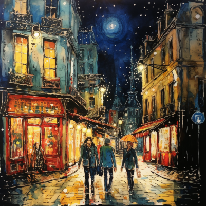 Walking In Paris