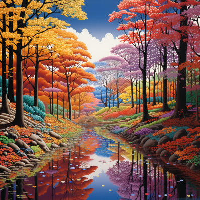 Forest Of Autumn Colors