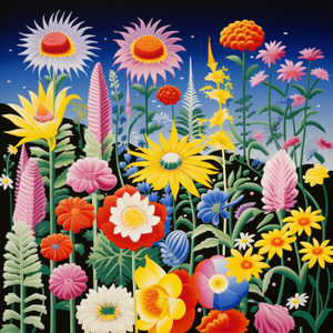Wildflowers Waiting For Night