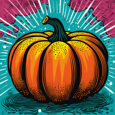 Pop Pumpkin Art