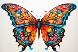 Artsy Detailed Butterfly Diamond Painting Kits