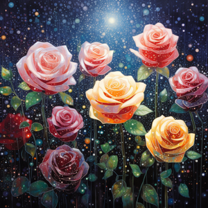 Roses In Starlight