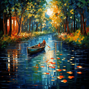 Rowing Gently Down A Stream