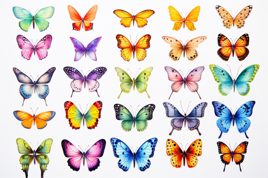 Watercolor Butterfly Collection Diamond Painting Kits