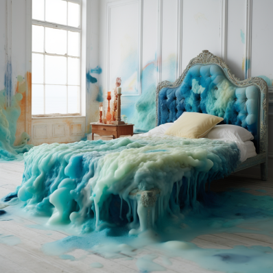 Melting Bed  Diamond Painting Kits
