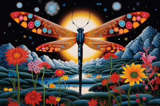 Fantasy Evening Dragonfly