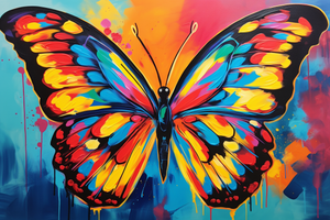 Beautifully Colorful Butterfly Diamond Painting Kits