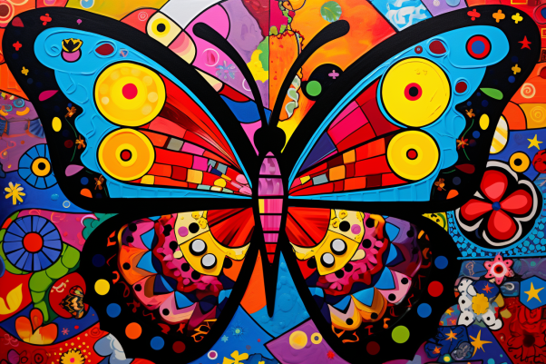 Bold Butterfly Diamond Painting Kits