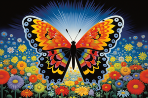 Bold Fun Butterfly Diamond Painting Kits
