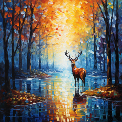 Deer Spotted In The Forest