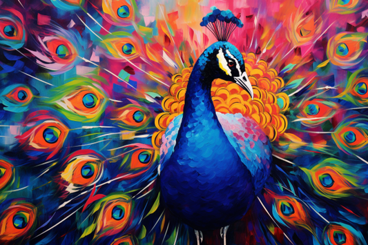 Pretty Perfect Peacock Diamond Painting Kits