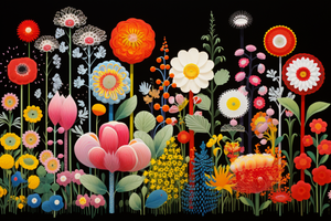 Amazing Bright Bold Flowers