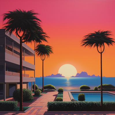 Vacay Vibes At Sunset