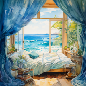 Super Cozy Bedroom  Diamond Painting Kits