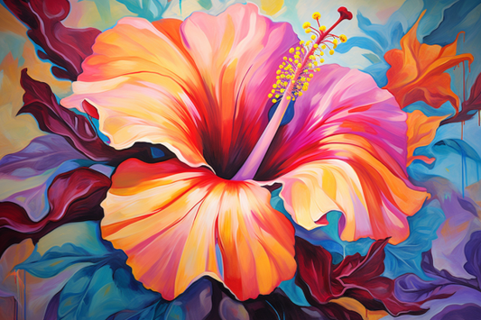 Beautiful Flowy Hibiscus