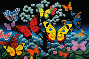 Bold Butterfly Daydream Diamond Painting Kits