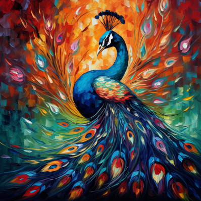 Peacock Art