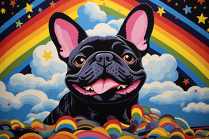 Bold Bright French Bulldog Diamond Painting Kits