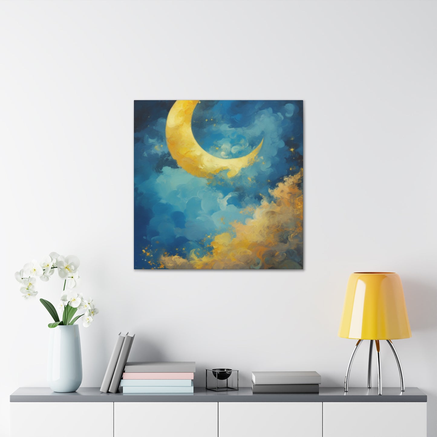 Crescent Moon- Large Wall Art