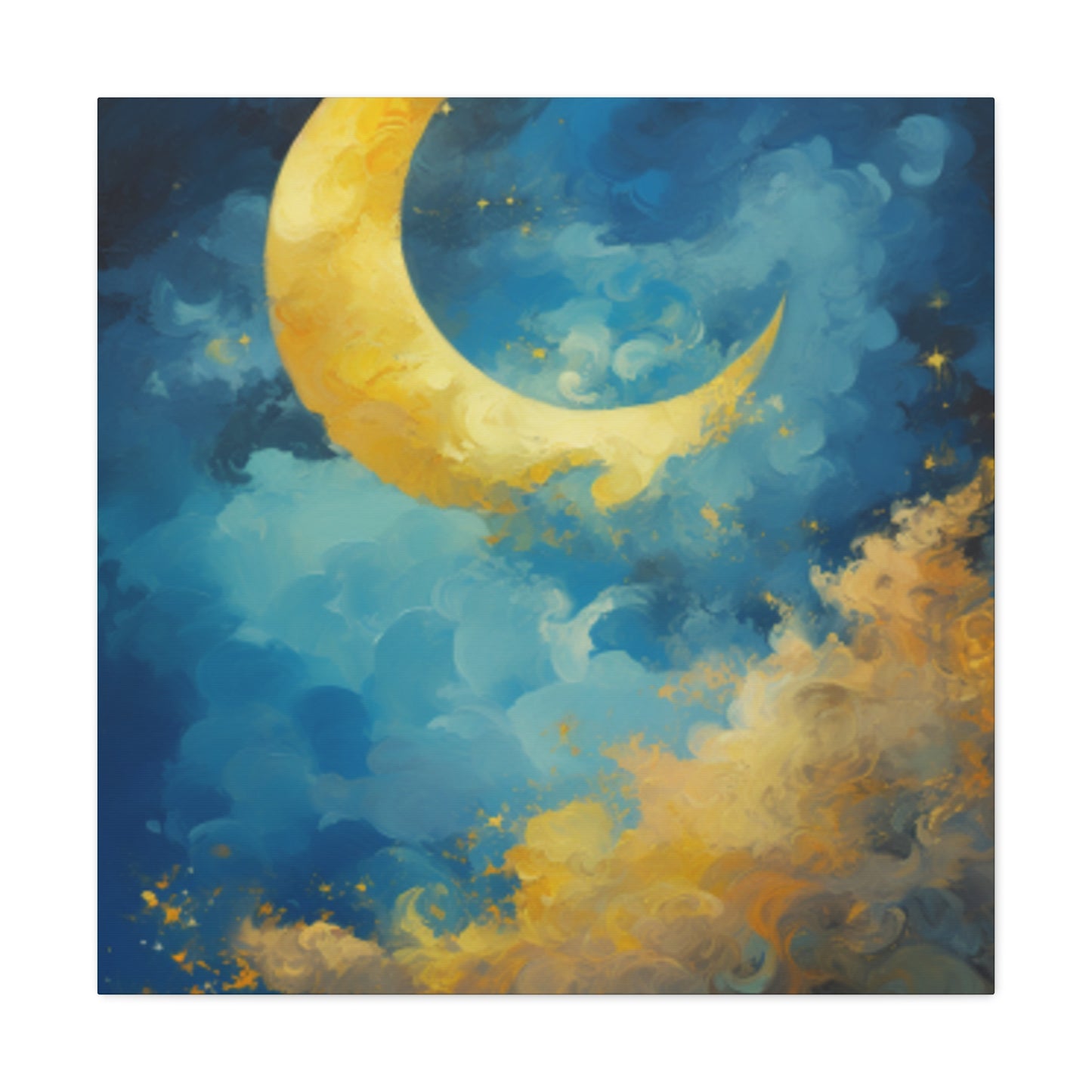Crescent Moon- Large Wall Art