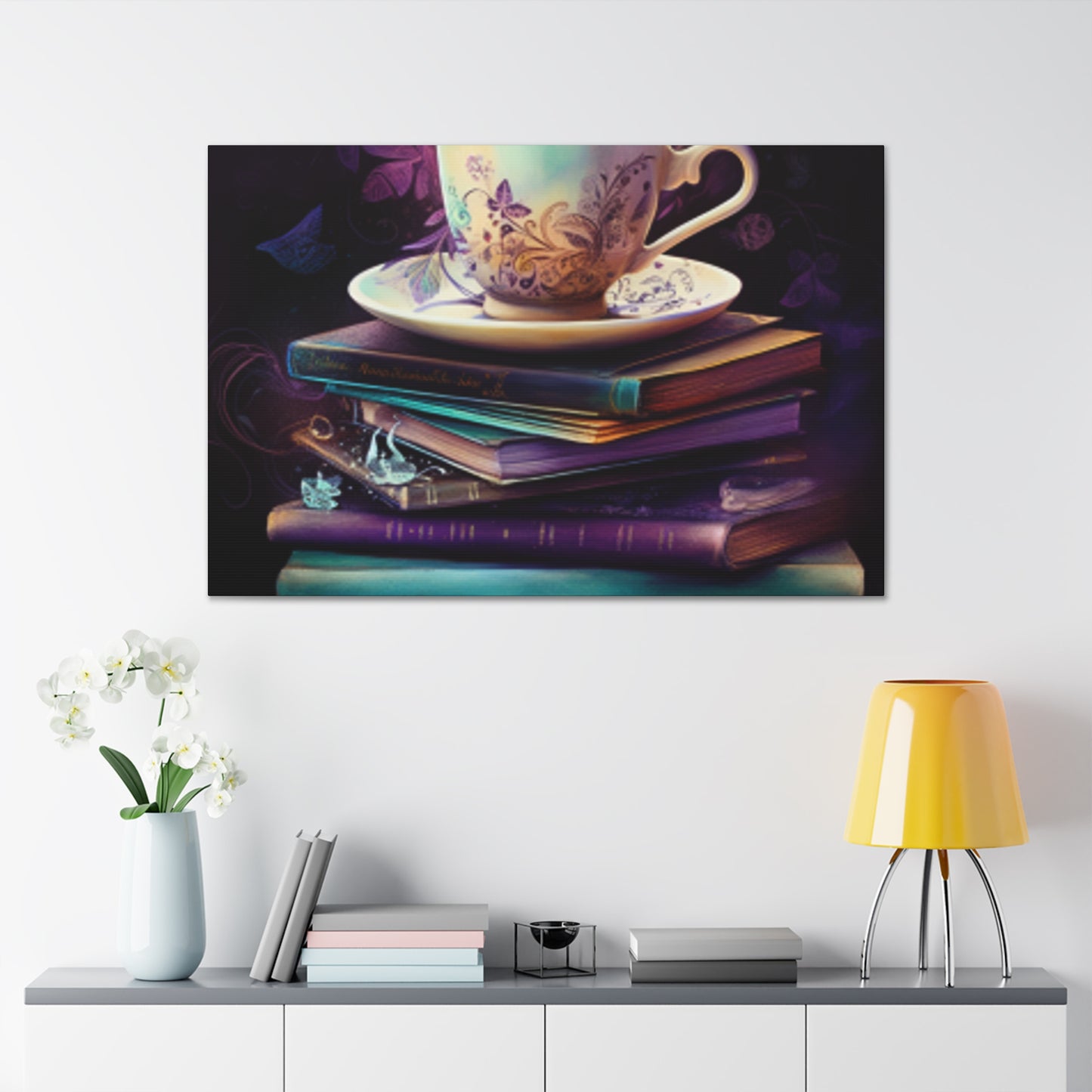 Magical Tea Time- Large Wall Art