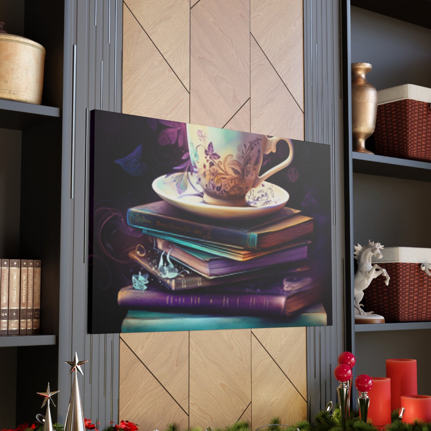 Magical Tea Time- Large Wall Art