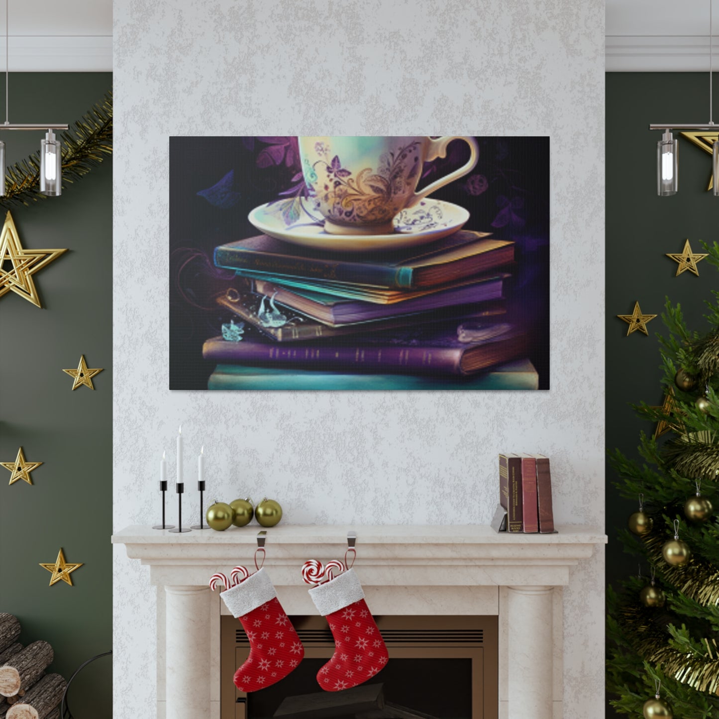 Magical Tea Time- Large Wall Art