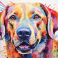 Watercolor Sweet Labrador