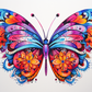 Watercolor Peaceful Butterfly  Diamond Painting Kits