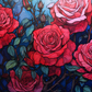 Watercolor Red Roses