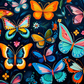 So Many Pretty Butterflies  Diamond Painting Kits