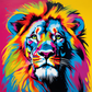 Pop Art Lion