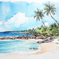 Watercolor Beach