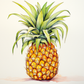 Watercolor Pineapple