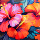 Beautiful Vibrant Hibiscus