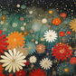 Night Sky Floral Fiesta