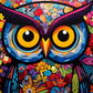 Bright Fun Colorful Owl