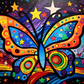 Bold Playful Butterfly   Diamond Painting Kits