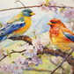 Two Birds In Spring