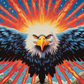 Serious Eagle On A Mission  Diamond Painting Kits
