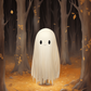 Glowing Ghost In The Forest
