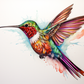 Sweet Simple Humminbird  Diamond Painting Kits