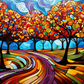 Wildly Colorful Orchard