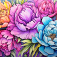 Vibrant Peonies In Watercolor