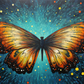 Widewing Butterfly  Diamond Painting Kits