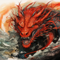 Mighty Angry Red Dragon