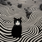 Black And White Cat  Diamond Painting Kits