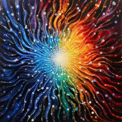 Amazing Rainbow Mandala
