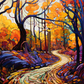 Path In Autumn Forest