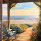 Cozy Ocean Side  Porch  Diamond Painting Kits